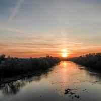 утки на восходе :: Виталий Емельянов