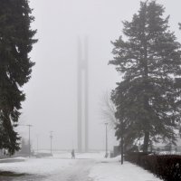 Туман на Площади Победы :: Татьяна 