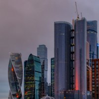 Москва-Сити на восходе :: Георгий А