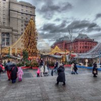 Новогодняя Москва :: Наталья Лакомова