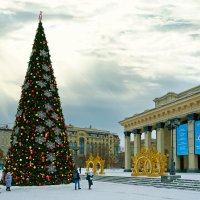 Новосибирск Новогодний :: Дмитрий Конев