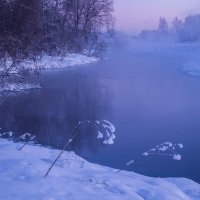 На реке Истра после заката. :: Николай Галкин 