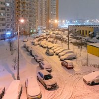 Опять заносит снегом Москву :: Валерий Иванович