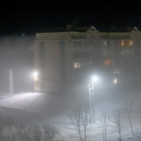 Ночь , туман, зима :: Любовь Перевозникова