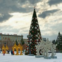 Новосибирск Новогодний :: Дмитрий Конев