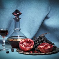 Вино и фрукты :: Людмила Павловна Крышковец