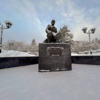 Памятник Ф.С. Прядунову  ​Ухта, Республика Коми :: Дмитрий Иванов