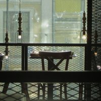 уютное кафе и столик у окна.. :: galalog galalog