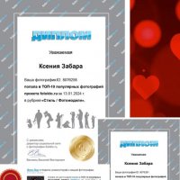 Дипломы. :: Ксения Забара