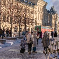 На Красной площади в Старый Новый год :: Игорь Сикорский