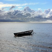 Пейзаж с лодкой :: Liudmila LLF