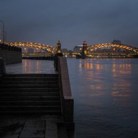 Большеохтинский мост :: Магомед .