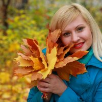 осенняя сказка в осеннем лесу :: Nataliya Markova