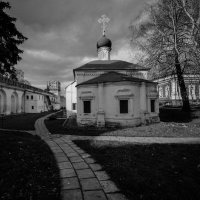 в новодевичьем ч/б версия :: Александр Шурпаков