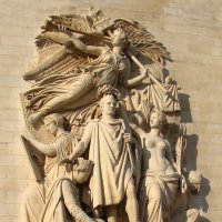 Фрагмент Триумфальной арки в Париже :: susanna vasershtein