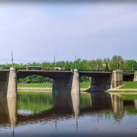 Тверь, Мост через Волгу :: Андрей Михайлов