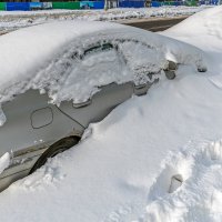Занесённый снегом :: Валерий Иванович