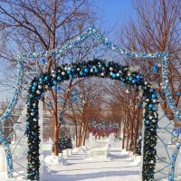 Вход в ледяной городок . :: Мила Бовкун