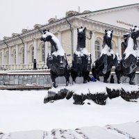 Охотный ряд.Фонтан Гейзер. :: веселов михаил 