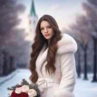 Зимний портрет :: Светлана Лапка