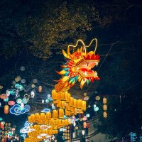 Уличные украшения к празднику фонарей в Китае :: Дмитрий 