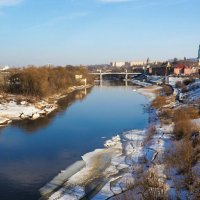 р.Днепр в городе. :: Милешкин Владимир Алексеевич 