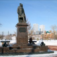 Памятник В.Н. Татищеву в Перми :: Евгений Шафер