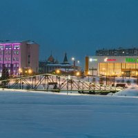 Снежный март в Ухте, до весны еще два месяца) :: Николай Зиновьев