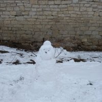 Мартовский снеговик :: BoxerMak Mak