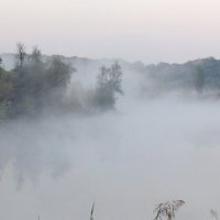 ...Раннее утро..Сейм..туман... :: Александр Герасенков