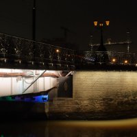 Ночные мосты. Деревянный. :: Андрей Николаевич Незнанов