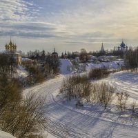 Вид на Суздаль со смотровой площадки :: Сергей Цветков