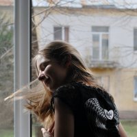 К нам на окно присел ангел :: Светлана Былинович