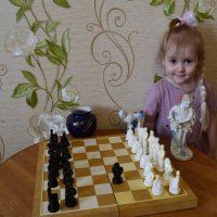 Марьяна и шахматы. :: Андрей Хлопонин