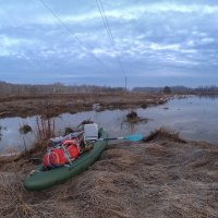 Затопленное поле /  Разлив реки Киржач :: Денис Бочкарёв