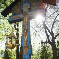 Крест в Новоспасском Ставропигиальном мужском монастыре :: Леонид leo