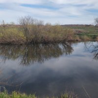 Степное озерко :: Андрей Хлопонин