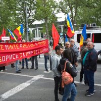 Митинг организованный левыми партиями в Кишиневе :: Андрей ТOMА©