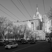 Дом на Кудринской площади (Назывался &quot;Высотка на площади Восстания&quot;) :: Евгений Жиляев