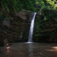 Детство - состояние души... Водопад "Шнурок". :: Лилия .