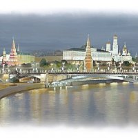 Москва. Вид на Кремль от Патриаршего моста. :: В и т а л и й .... Л а б з о'в