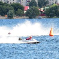 Соревнования по водно-моторному спорту. :: Егор Бабанов