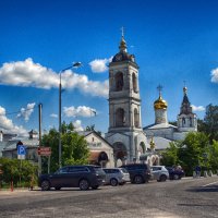 ПАТРИАРШЕЕ ПОДВОРЬЕ ХРАМА ВЕЛИКОМУЧЕНИКА ДИМИТРИЯ СОЛУНСКОГО :: Юрий Яньков