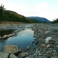 Река Сочинка  у горного посёлка :: Tata Wolf