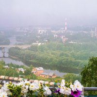 Ухта в утреннем тумане :: Николай Зиновьев