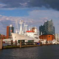 Hamburg. Elbphilharmonie & CAP SAN DIEGO :: Nina Yudicheva