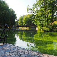 Экстерьер городского сада. :: Милешкин Владимир Алексеевич 