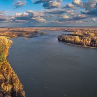 На просторах осенней Оби :: Сергей Жуков