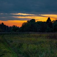 Дорога в закат :: Людмила Баймухаметова