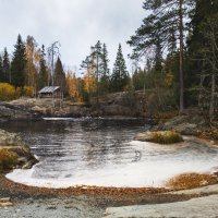 Осень  в Рускеале :: Тамара Нижельская